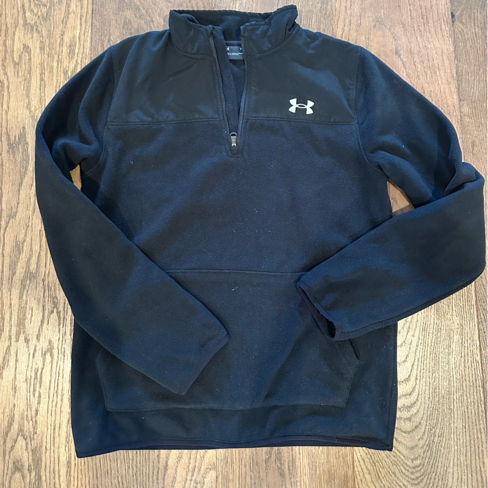 Boy’s Under Armour Long Sleeve Fleece Quarter Zip